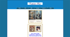 Desktop Screenshot of catholicfirst.com
